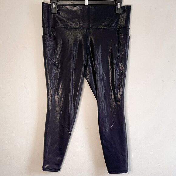 Athleta Salutation Stash Shine Tight Size XL - Picture 2 of 12